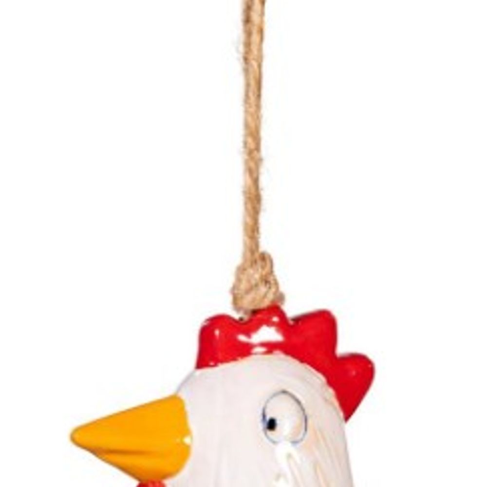 Evergreen, Assorted Petal & Plow Ceramic Farm Animal Garden Bell