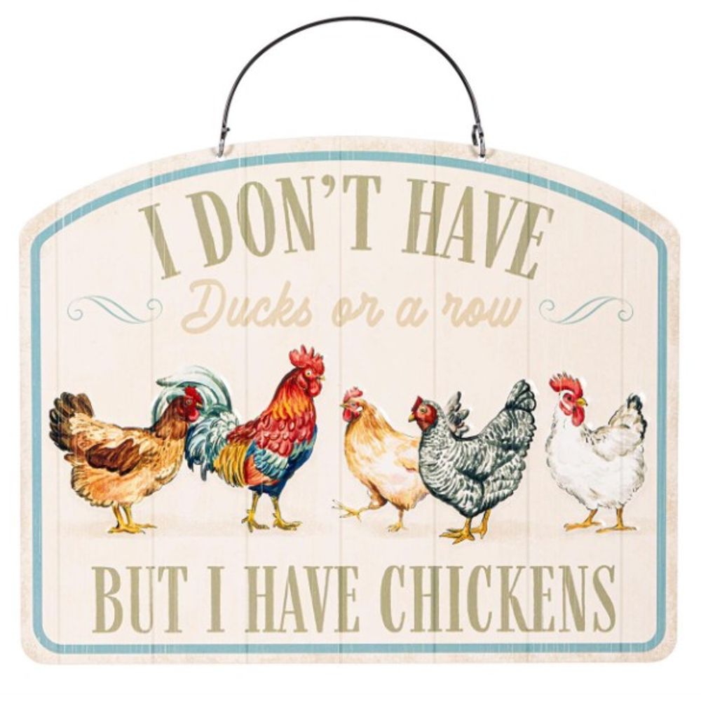 Evergreen, Assorted Petal & Plow Metal Funny Farm Sayings Garden Sign