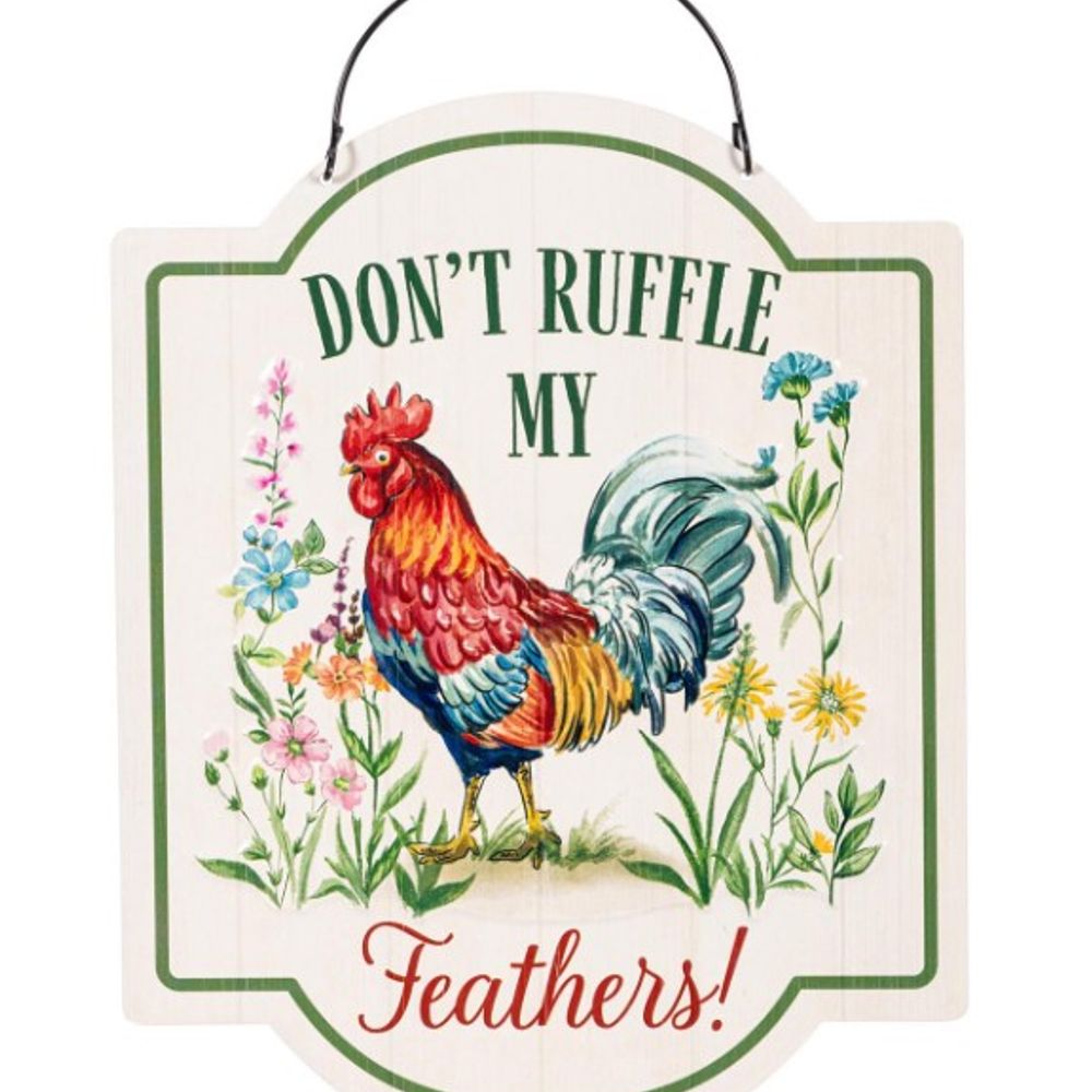 Evergreen, Assorted Petal & Plow Metal Funny Farm Sayings Garden Sign