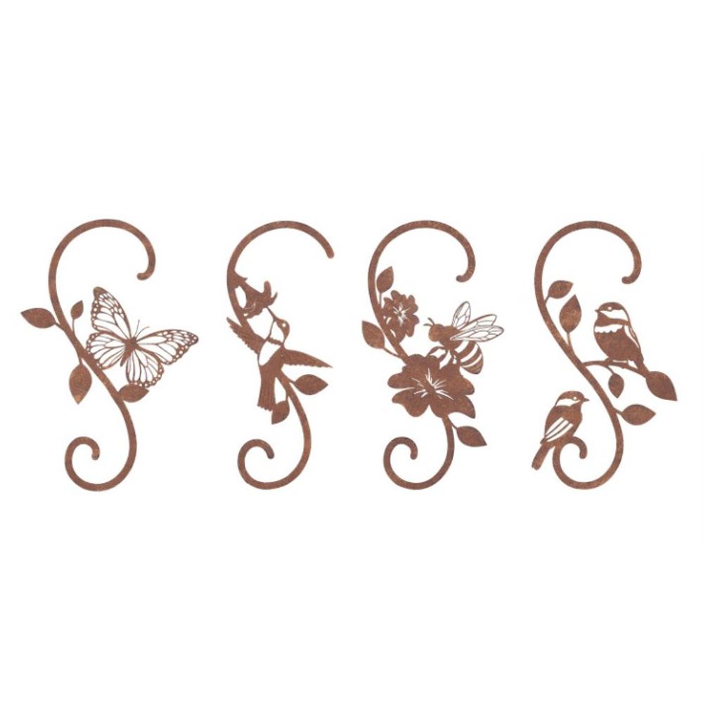 Evergreen, 12" Assorted She Shed Metal Plant Hanger