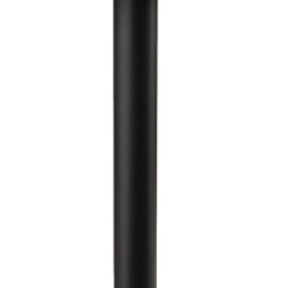 Boston Harbor, Black Nickel-Metal Glass Solar Stake Light 