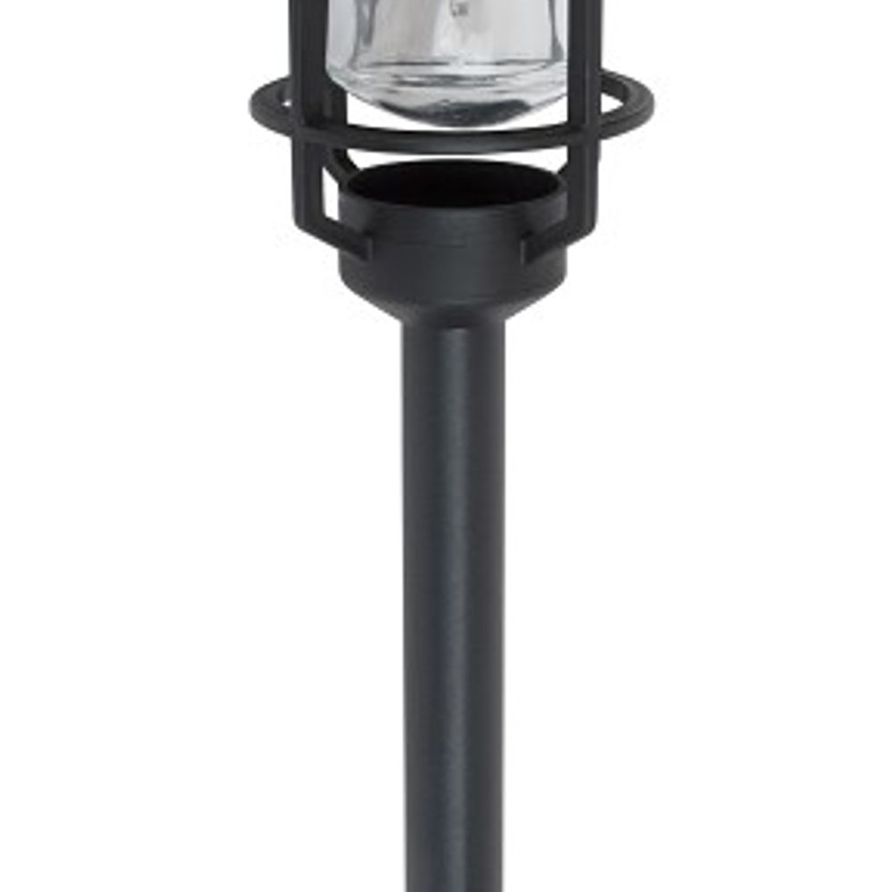 Boston Harbor, Black Nickel-Metal Solar Stake Light