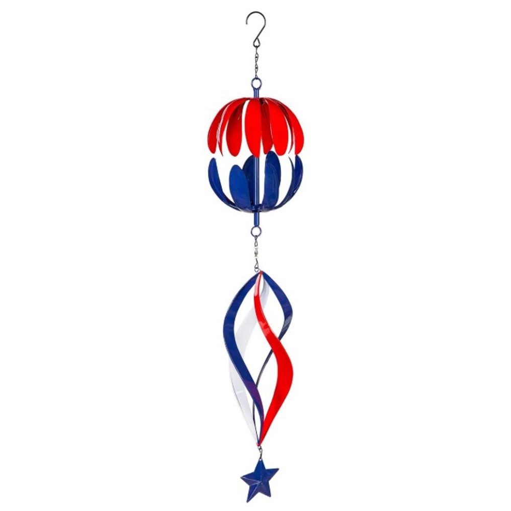 Evergreen, 30" Metal American Classic Wind Spinner