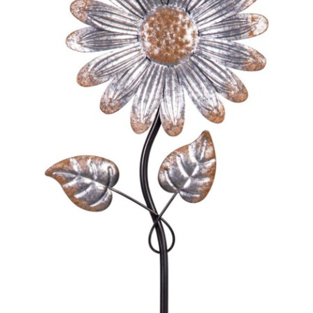 Evergreen, Assorted Galvanized Metal Flower Stake