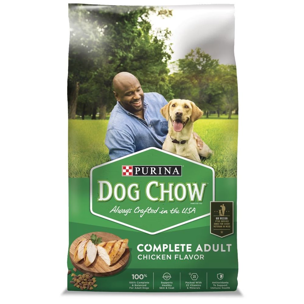 Purina, Dog Chow Complete Adult Chicken Dog Food, 44 lb