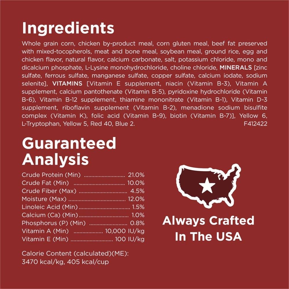 Purina, Dog Chow Complete Adult Beef Dog Food, 44 lb
