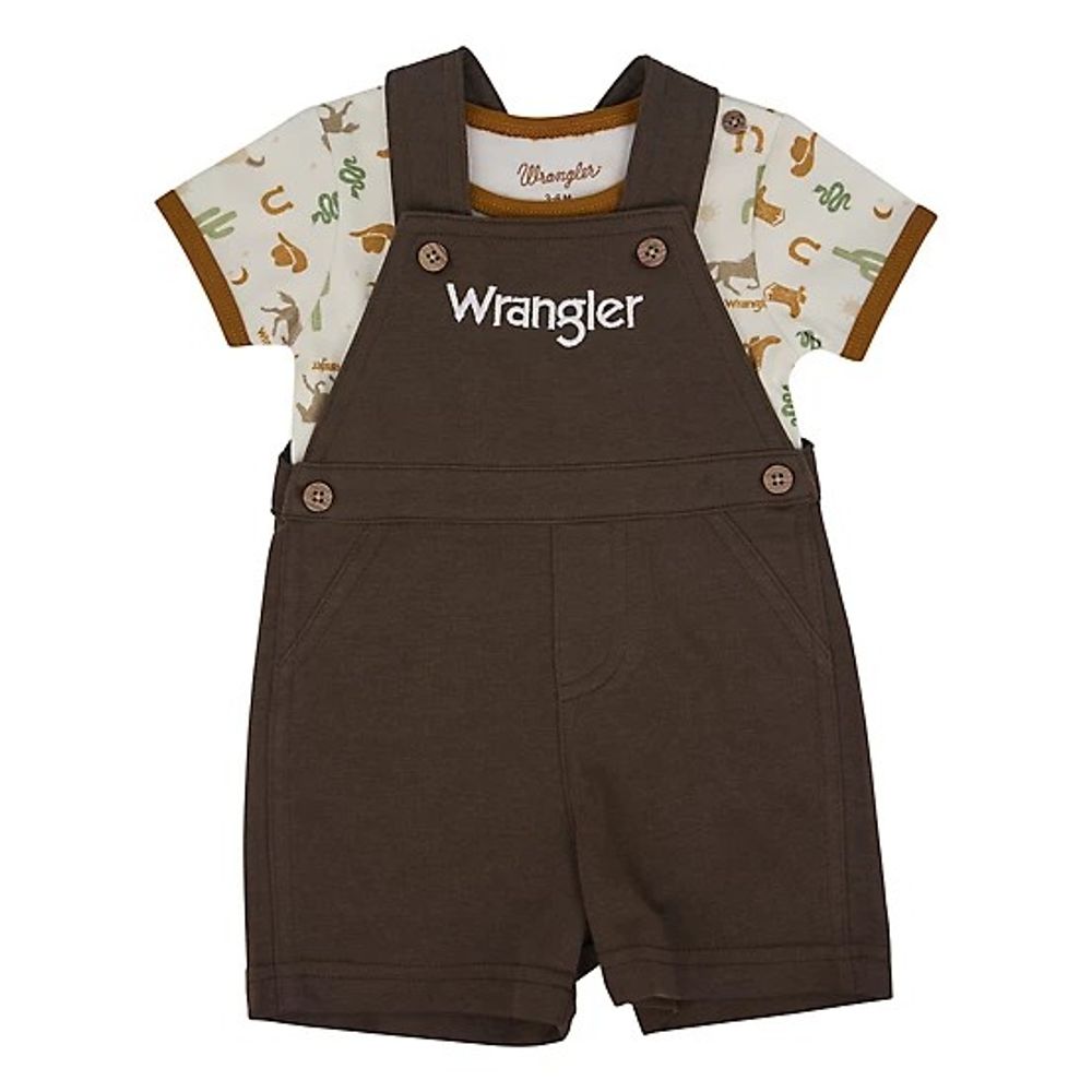 Wrangler, Infant Cowboy Shortall Set