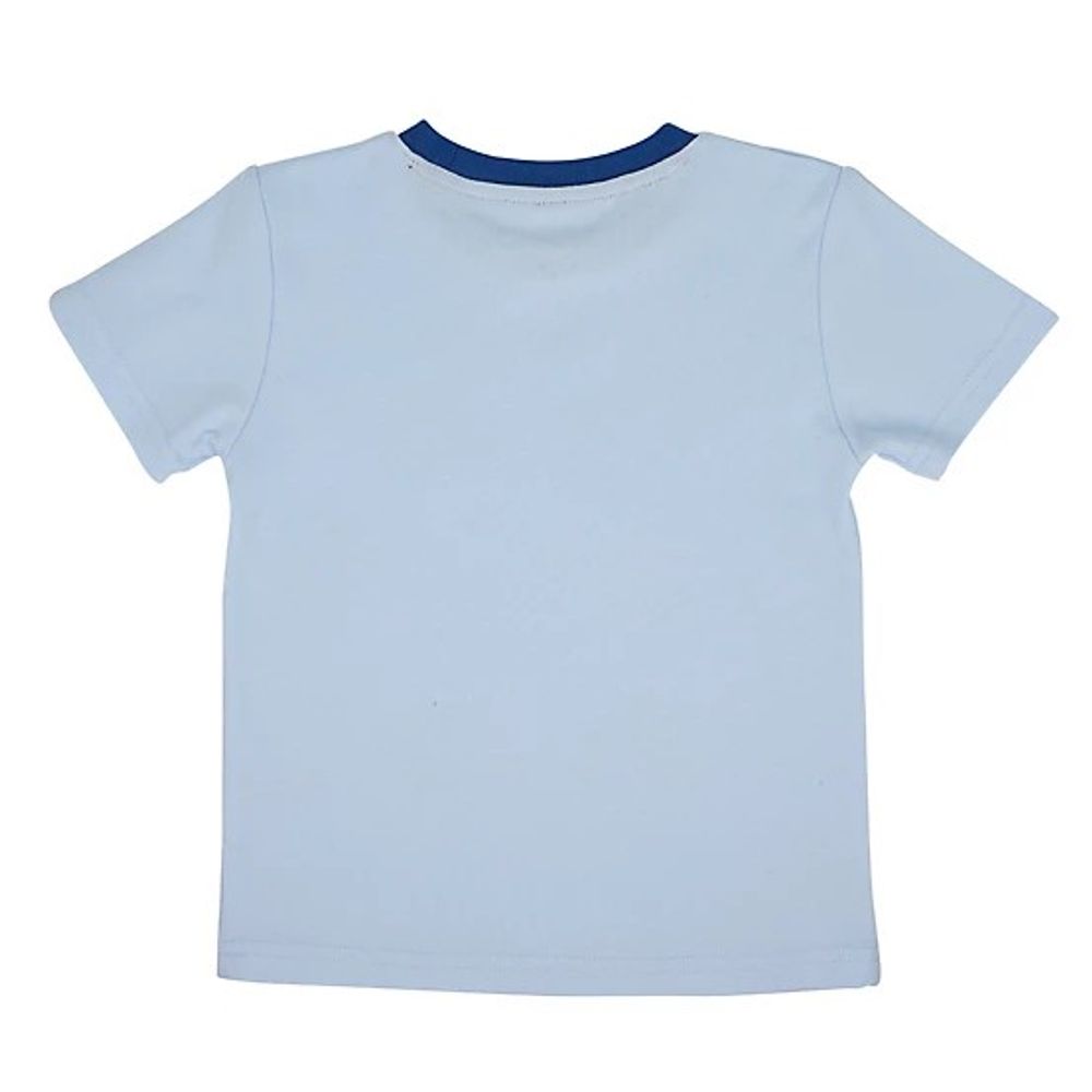 Rugged Bear, Blue Toddler Construction Tee