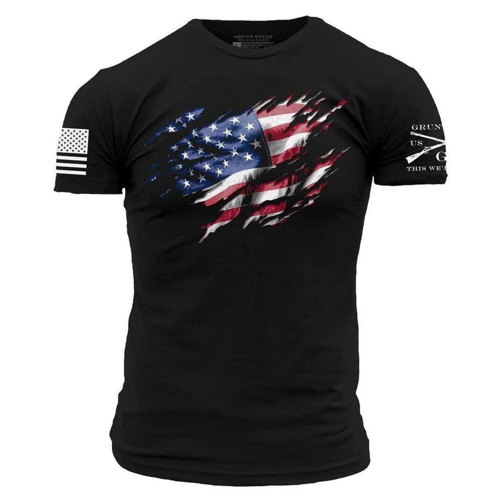 Grunt Style, Men's Black Still Standing T-Shirt