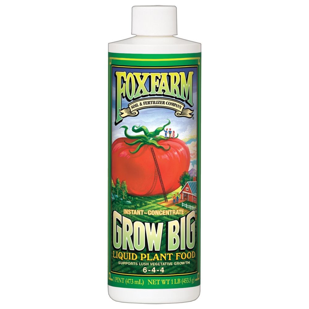FoxFarm, Grow Big® Liquid Plant Food, 1 pt