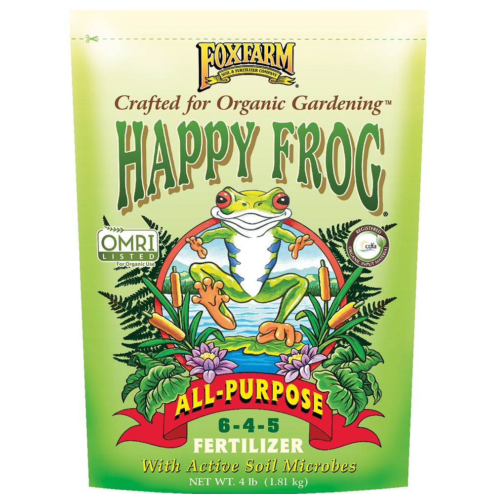 FoxFarm, Happy Frog® All-Purpose Fertilizer, 4 lb