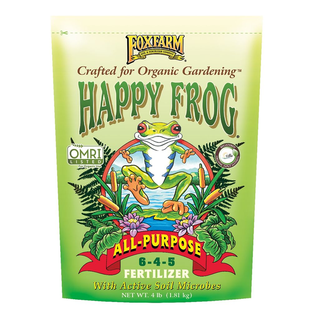 FoxFarm, Happy Frog® All-Purpose Fertilizer, 4 lb