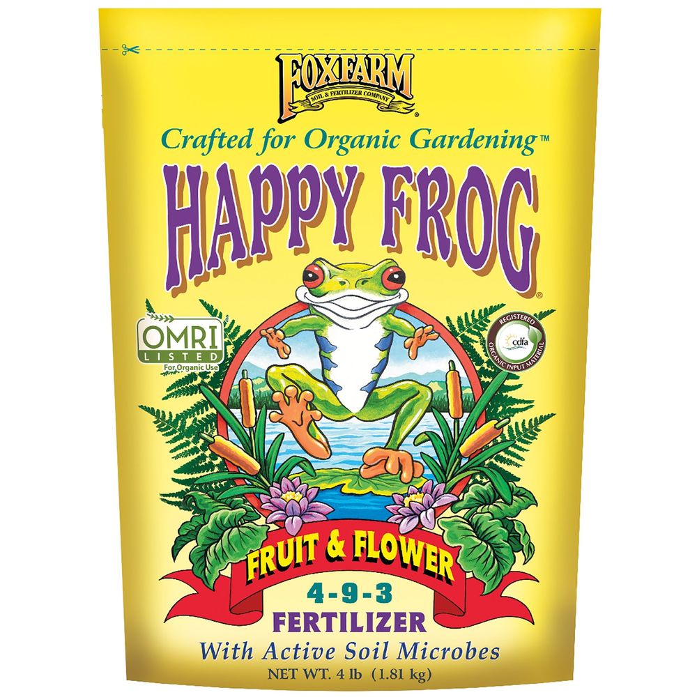 FoxFarm,  Happy Frog® Fruit & Flower Fertilizer, 4 lb
