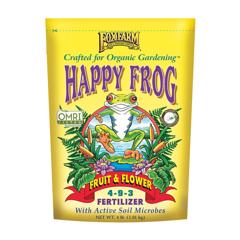 FoxFarm, Happy Frog® Fruit & Flower Fertilizer, 4 lb