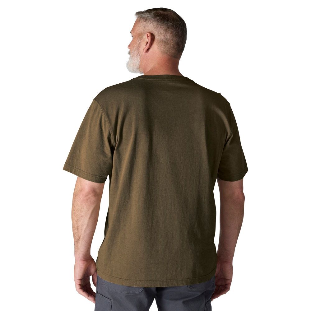 Carhartt, Men's Burnished Logs Heather Iconic K87 Pocket T-Shirt