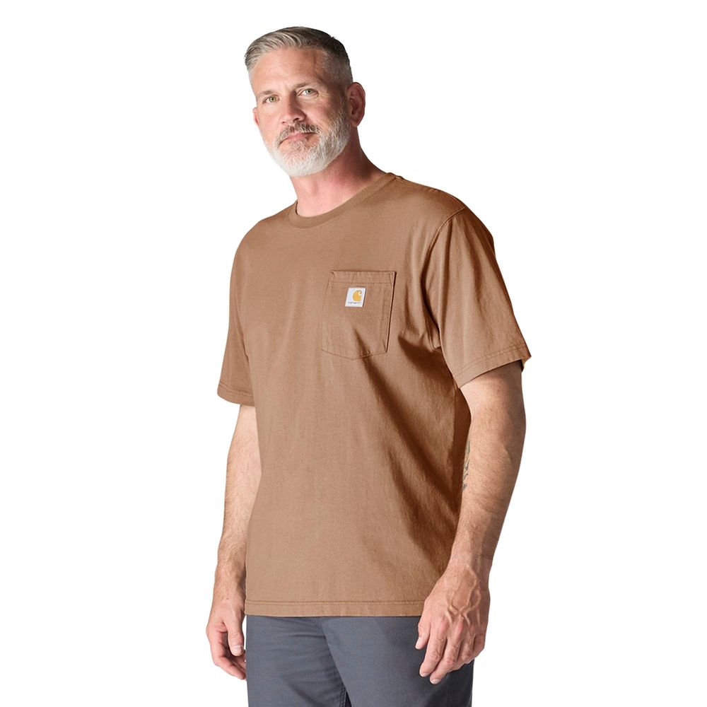 Carhartt, Men's Italian Clay Iconic K87 Pocket T-Shirt