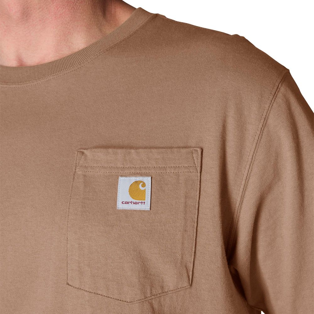Carhartt, Men's Italian Clay Iconic K87 Pocket T-Shirt
