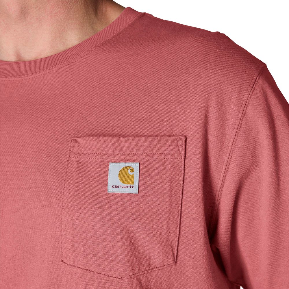Carhartt, Men's Light Amber Iconic K87 Pocket T-Shirt