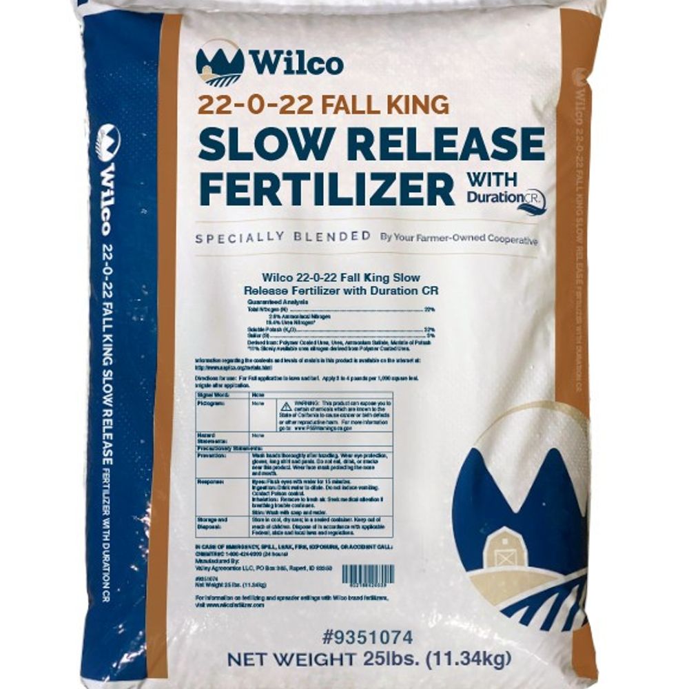 Wilco, 22-0-22 Fall King Northwest Fertilizer Blend