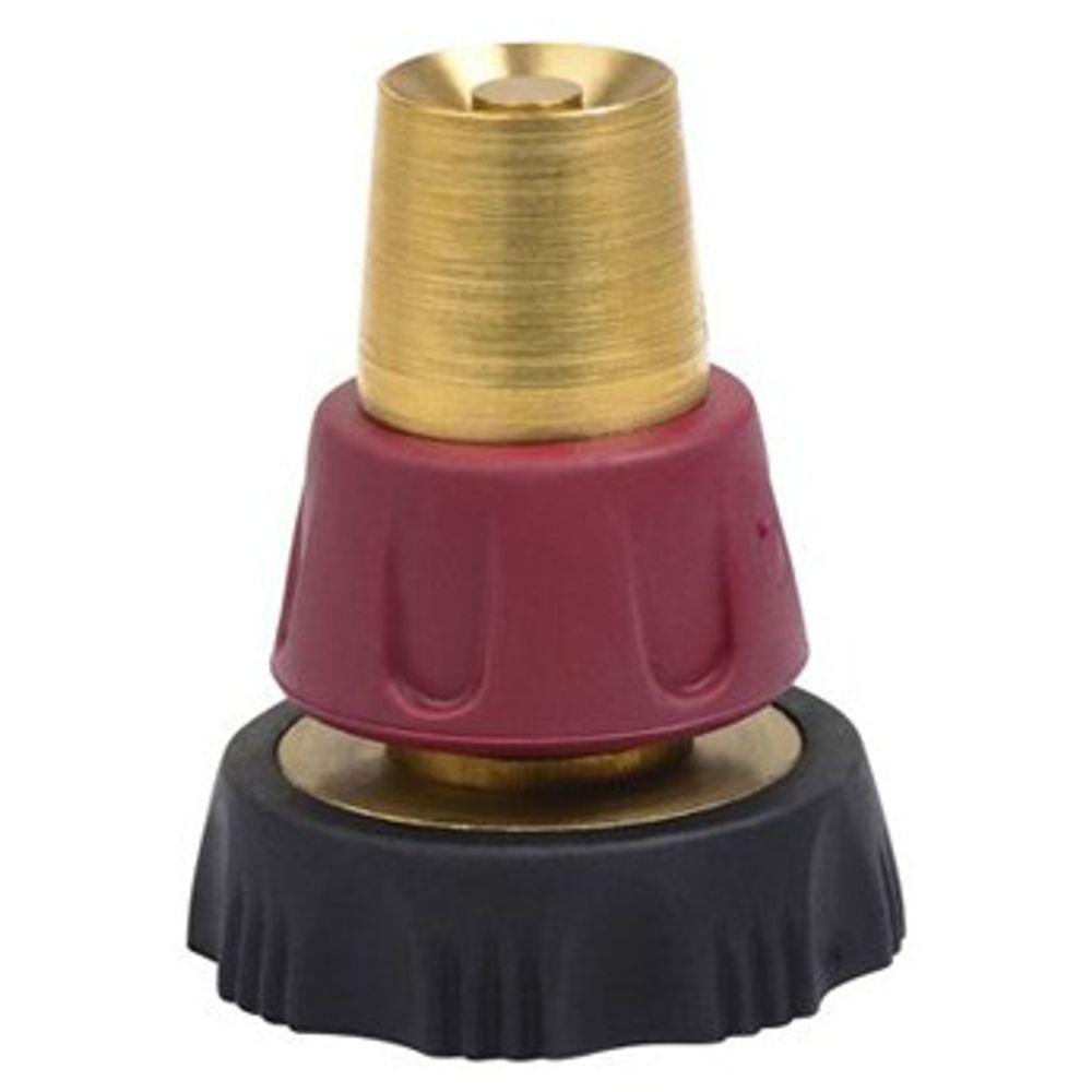 Green Thumb Miniature Brass Twist Nozzle, 2 in.