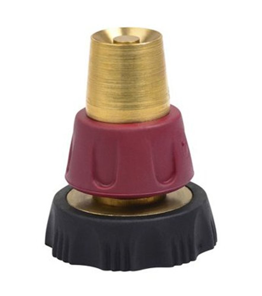 Green Thumb Miniature Brass Twist Nozzle, 2 in.