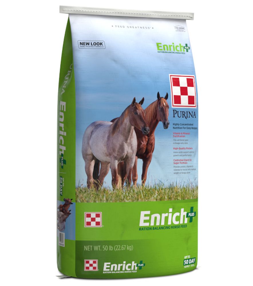 Purina, Nature's Essentials Enrich Plus Ration Balancing Feed, 50 lb