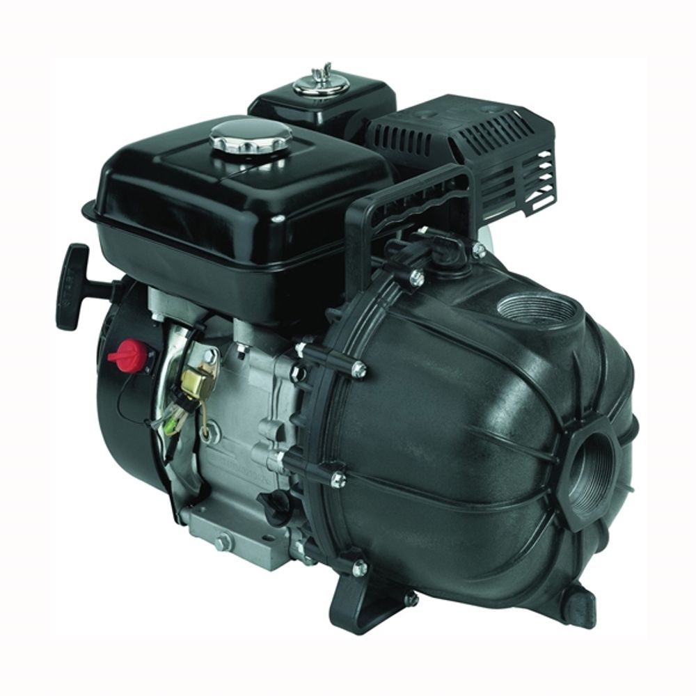 Semi Trash Pump, 150 GPM, 6 HP