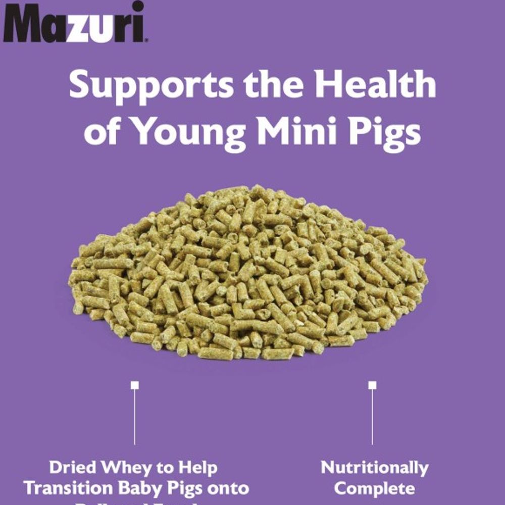 Mazuri, Mini Pig Youth, 25 lb