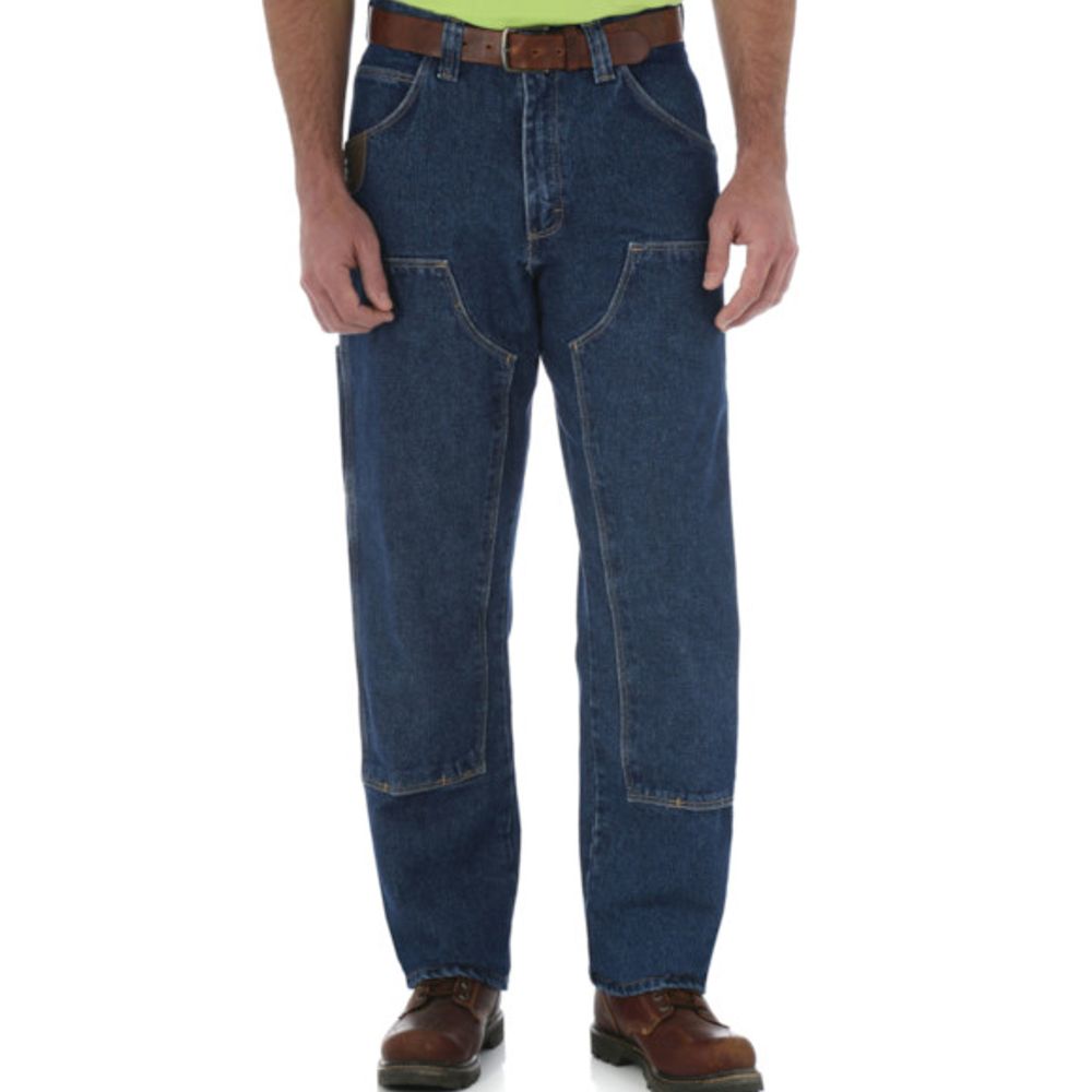 Wrangler, Men's Riggs Utility Double Front Relaxed Fit Jeans, 3W030AI