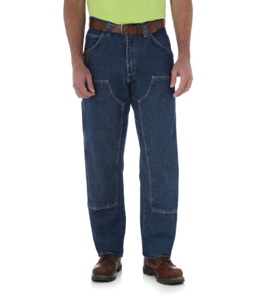 Wrangler, Men's Riggs Utility Double Front Relaxed Fit Jeans, 3W030AI