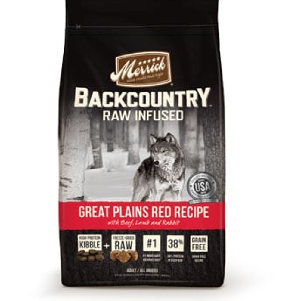 Merrick, Backcountry Great Plains Red Recipe Dog Food