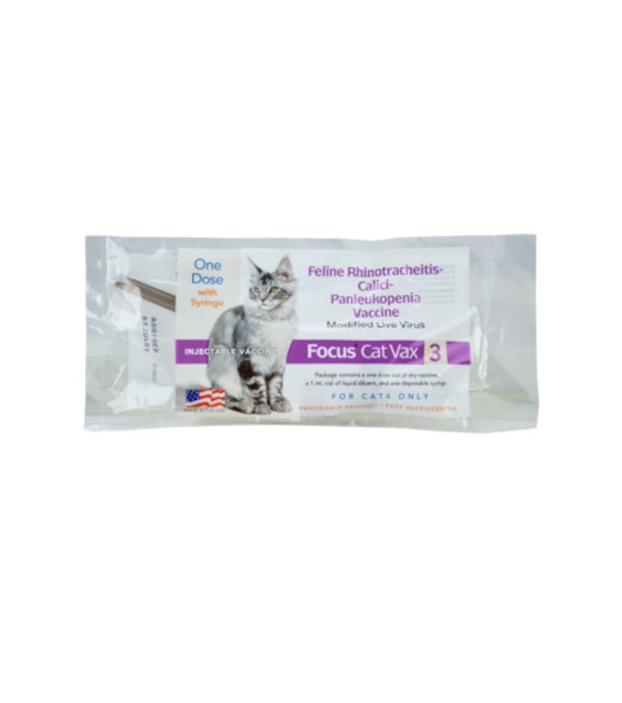 Durvet, Feline Focus Vaccine 3 Injection