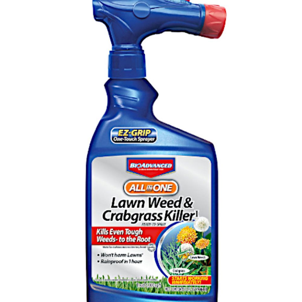 BioAdvanced All in One Lawn Weed & Crabgrass Killer, 32oz