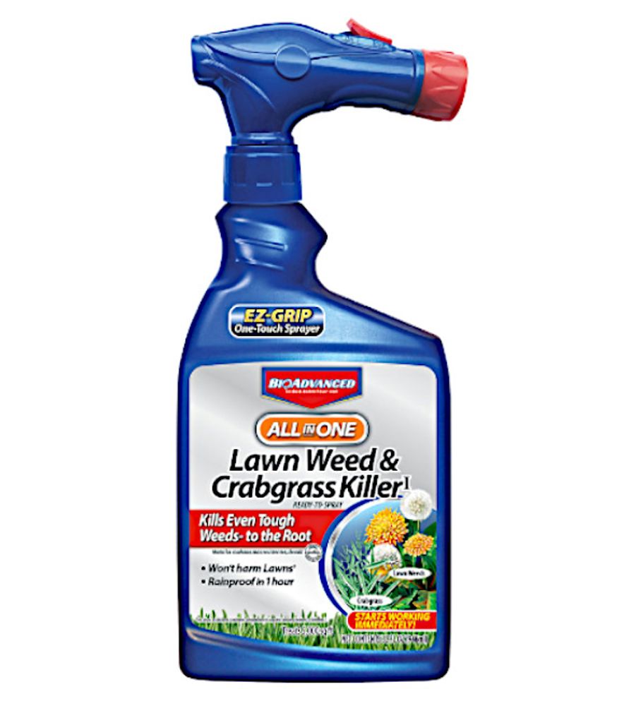BioAdvanced All in One Lawn Weed & Crabgrass Killer, 32oz