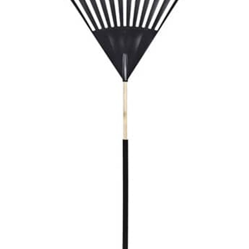 True Temper Poly Leaf Rake, Clog Free, 48 in.
