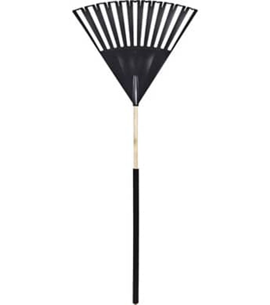 True Temper Poly Leaf Rake, Clog Free, 48 in.