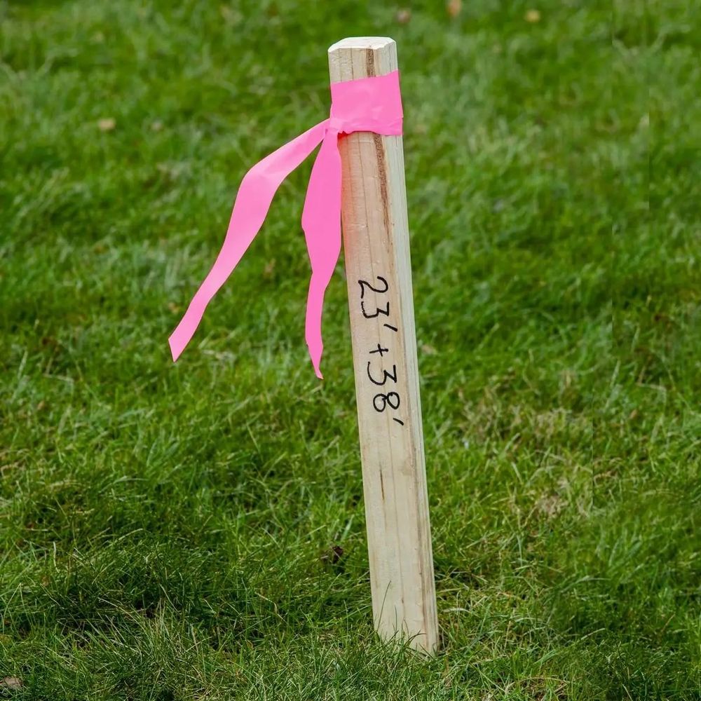 C.H. Hanson, Pink Flagging Tape, 150 ft