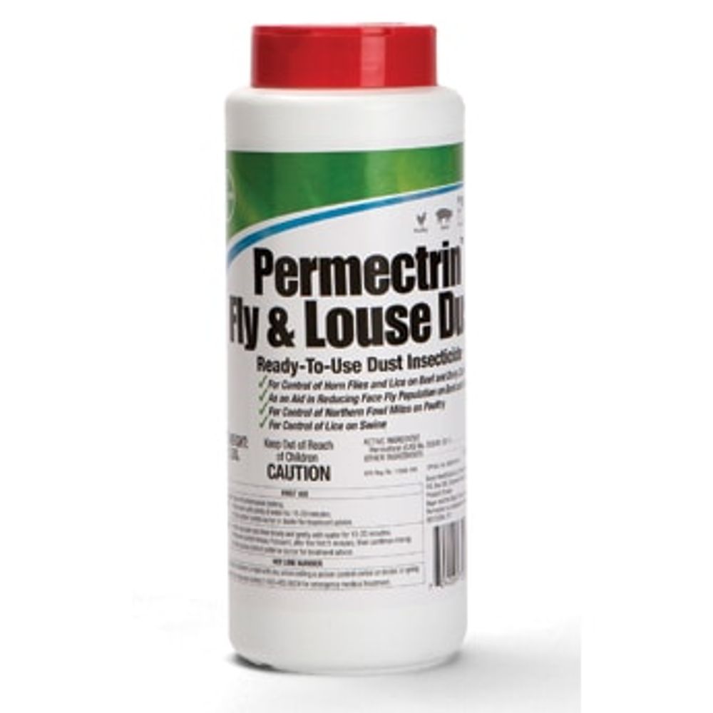 Bayer Permectrin Fly & Louse Dust, 2 lb.