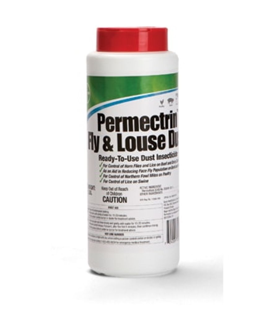 Bayer Permectrin Fly & Louse Dust, 2 lb.