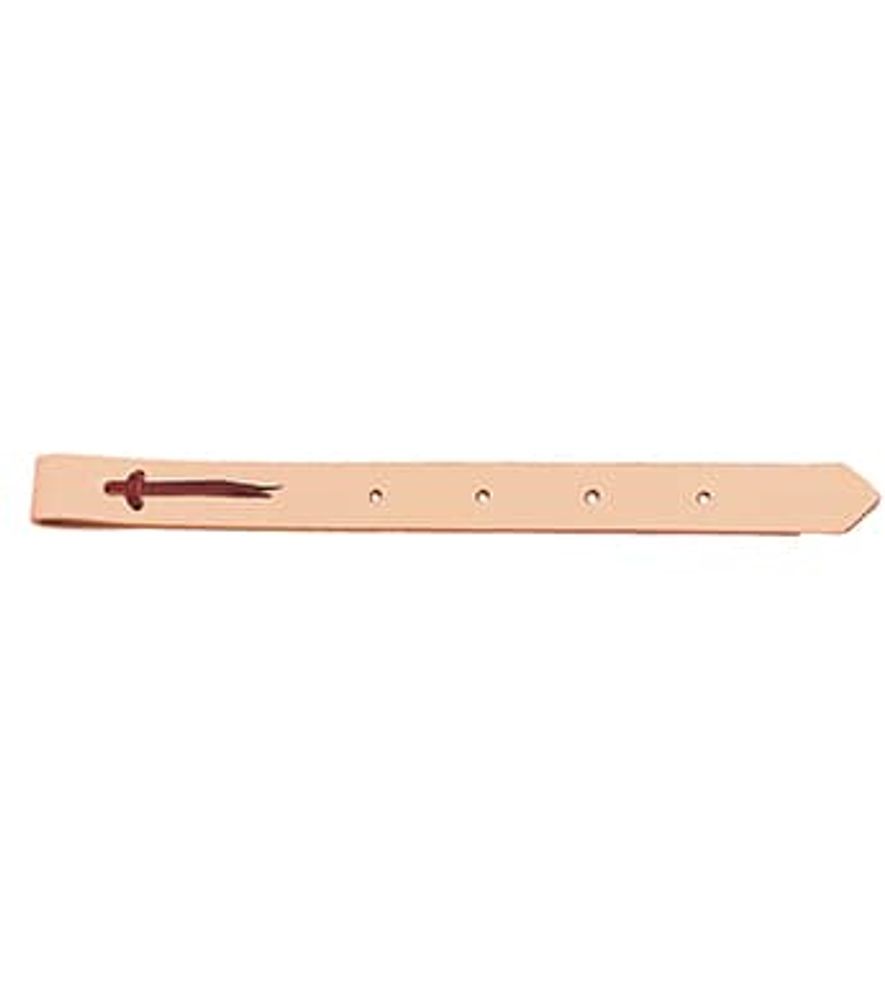 Weaver Leather Single-Ply Off Billet, Honey, 1-1/2" x 39"