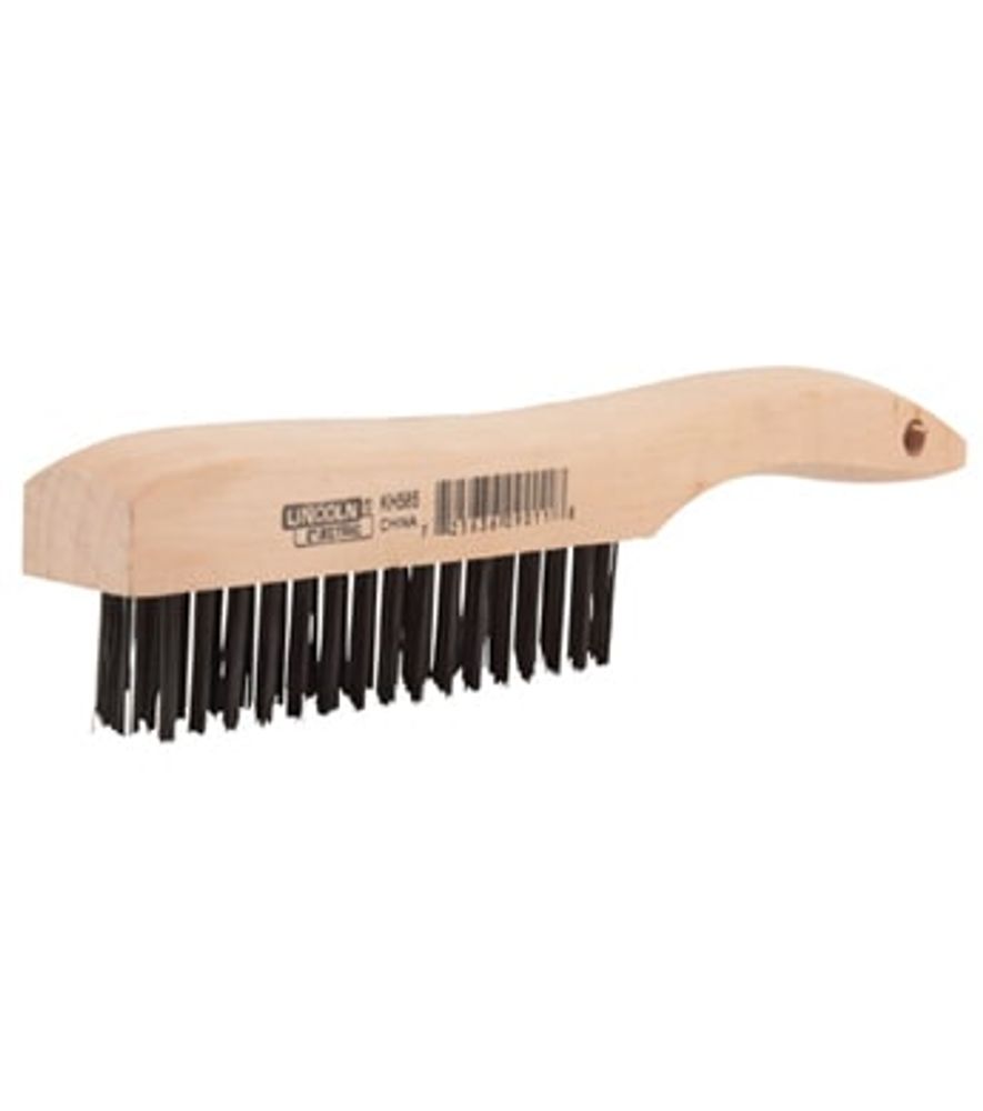 Lincoln Electric Shoe Handle Brush, 4" X 6"