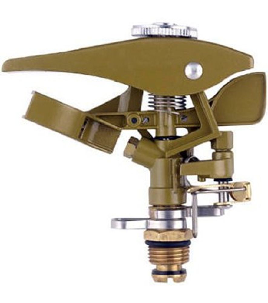Green Thumb Metal Impulse Sprinkler Head, 5,800 sq. ft.