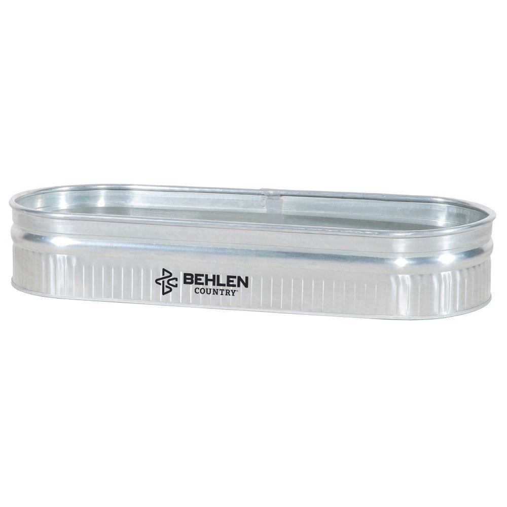 Behlen, 2' x 1' x 6' Shallow Farmstead Oval Tank, 70 gal