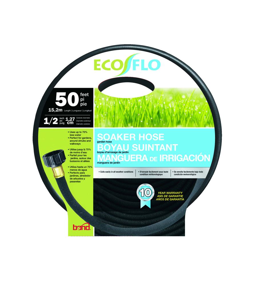 Eco Flo Soaker Hose, 1/2 in. X 50 ft.