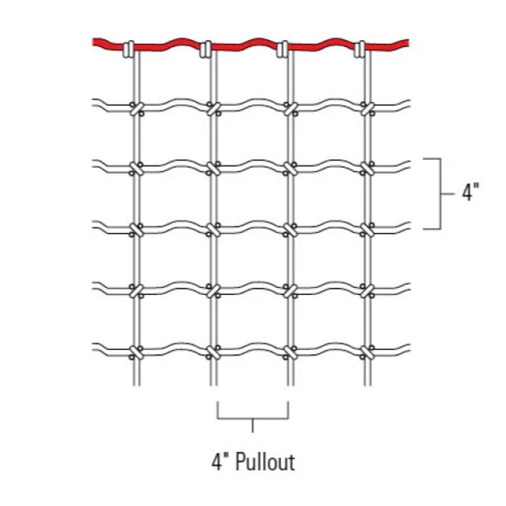 Red Brand, 48 in x 330 ft Square Deal Sheep & Goat Fence