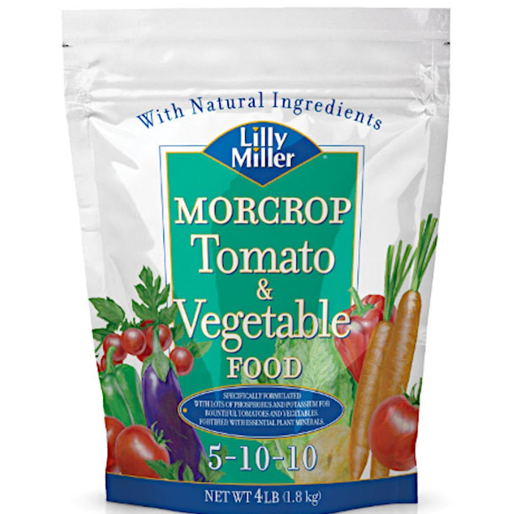 Lilly Miller 5-10-10 Morcrop Tomato & Vegetable Plant Food, 4 lb.
