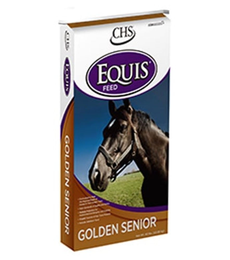 Equis Golden Senior Horse 50 lb.