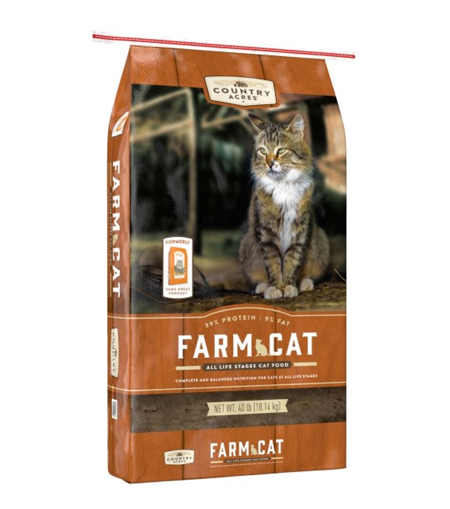 Country Acres, All Life Stages Cat Food, 40 lb