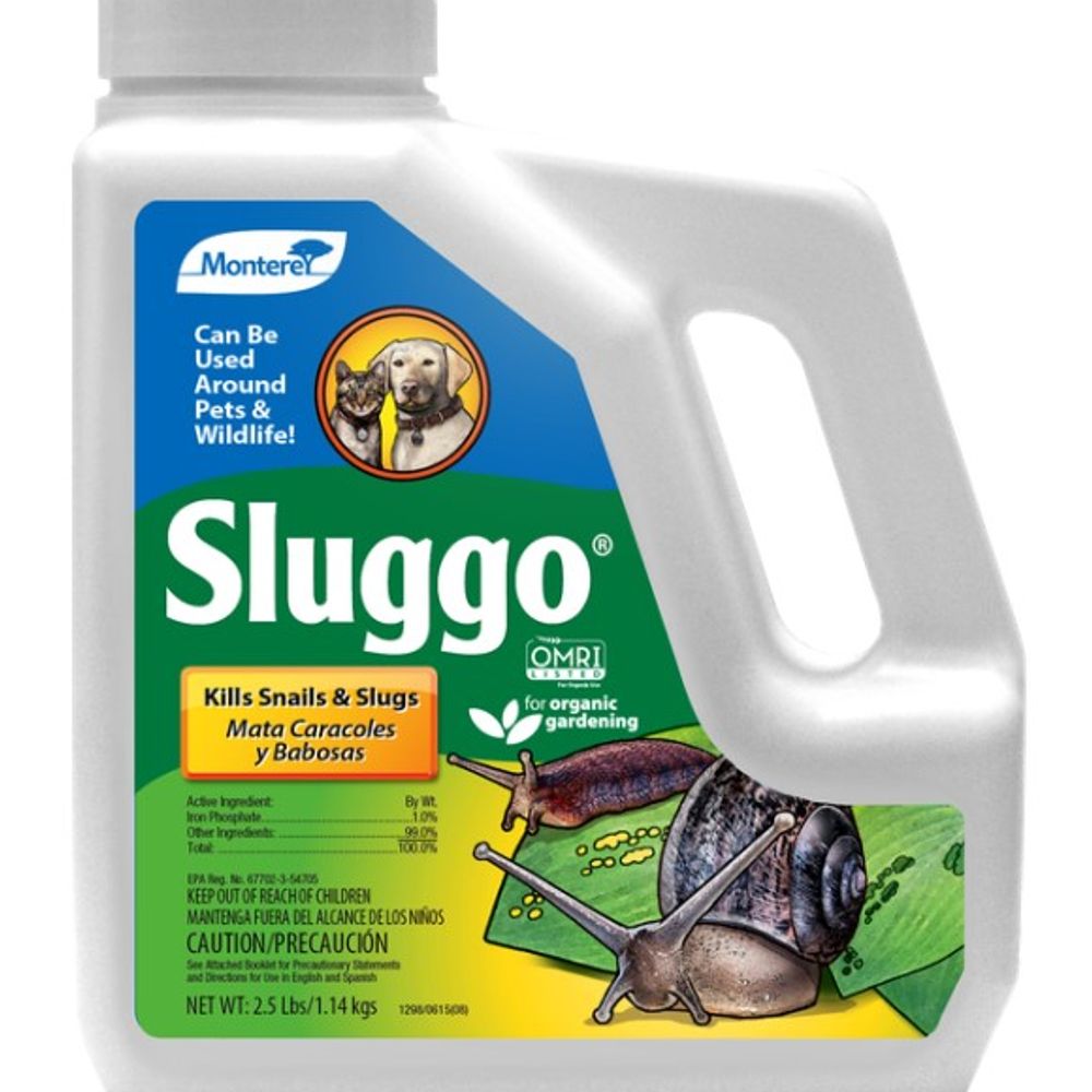 Sluggo Slug & Snail Killer, 2.5 lbs.