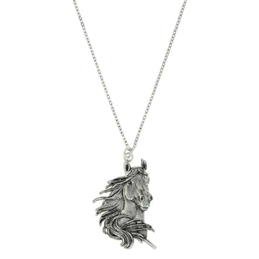 Montana Silversmiths Majestic Beauty Horse Pendant Necklace, NC3764